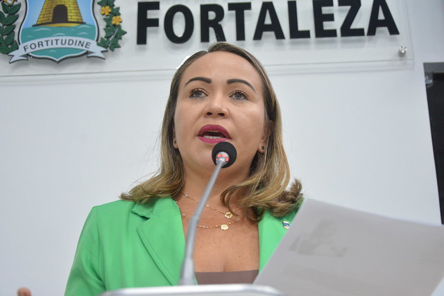 Vereadora Enfermeira Ana Paula (PSB). Foto: Ascom/CMFOR.