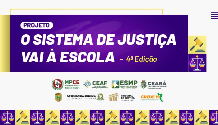 Ministério Público do Estado do Ceará promove a 4ª edição do programa “O  Sistema de Justiça vai à Escola” em Juazeiro do Norte - Blog Edison Silva