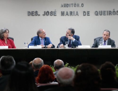 Presidente do Tribunal de Justiça do Ceará recebe presidente do Supremo