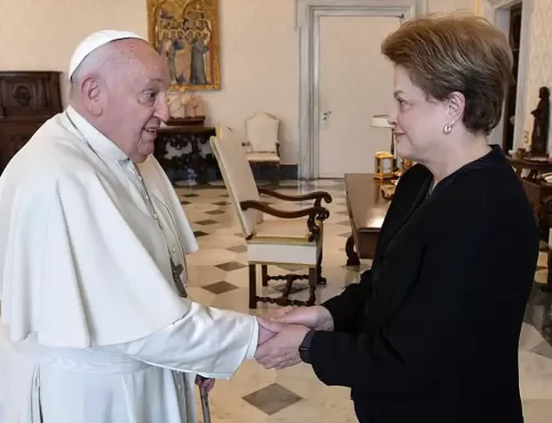 Papa Francisco recebe Dilma Rousseff, no Vaticano