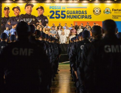 Sarto empossa 255 novos guardas municipais e anuncia novas ações de reforço da segurança em Fortaleza