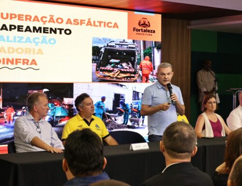 Segundo a prefeitura de Fortaleza, mais de 700 vias já receberam serviços de recuperação e recapeamento